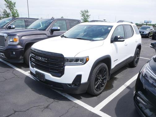 Summit White 2023 GMC Acadia AWD SLT