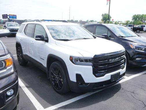 Summit White 2023 GMC Acadia AWD SLT