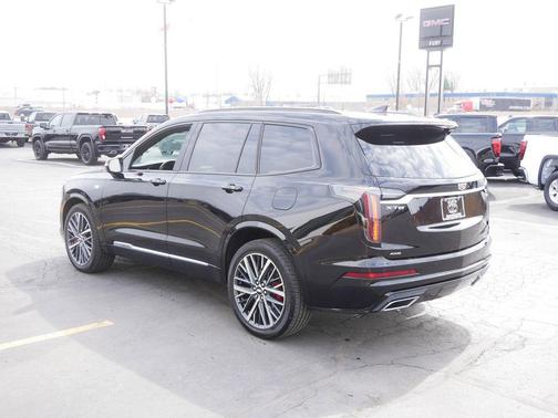 Stellar Black Metallic 2025 Cadillac XT6 Sport AWD