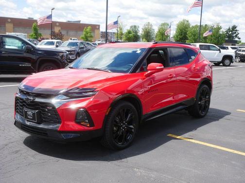 Red Hot 2020 Chevrolet Blazer RS