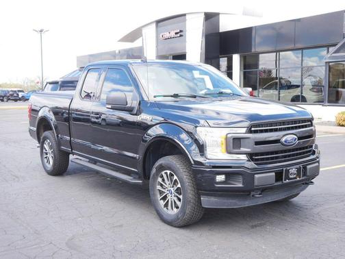 Shadow Black 2018 Ford F-150 XLT