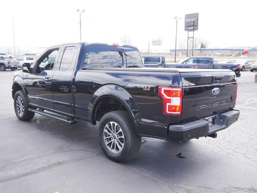 Shadow Black 2018 Ford F-150 XLT