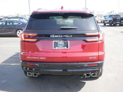 Volcanic Red Tintcoat 2026 GMC Acadia Denali