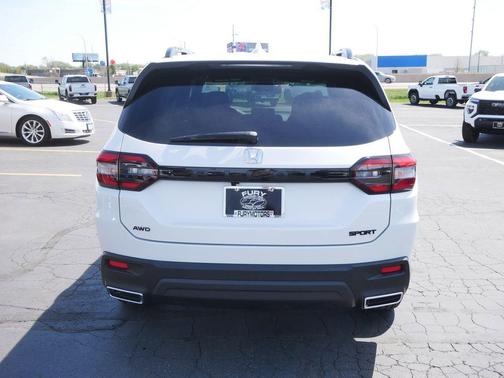 White 2025 Honda Pilot Sport