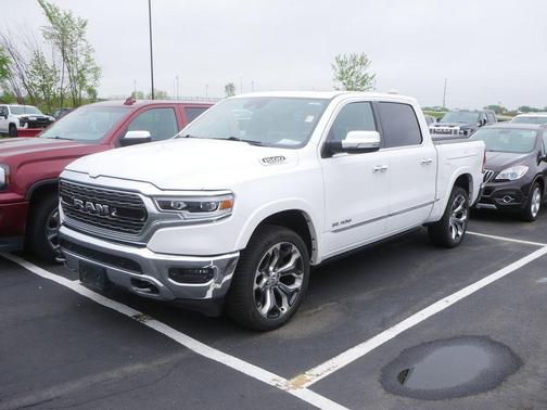 Ivory White Tri-Coat Pearlcoat 2020 RAM 1500 Limited