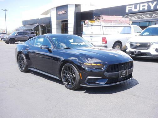 Shadow Black 2024 Ford Mustang EcoBoost Premium