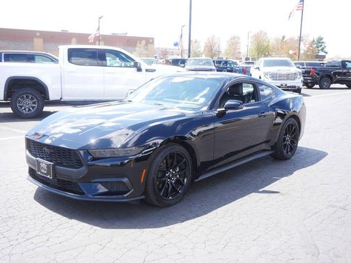 Shadow Black 2024 Ford Mustang EcoBoost Premium