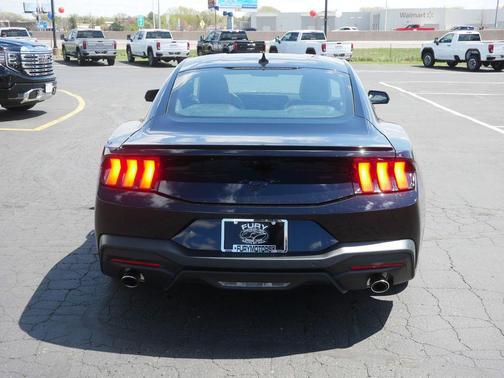 Shadow Black 2024 Ford Mustang EcoBoost Premium