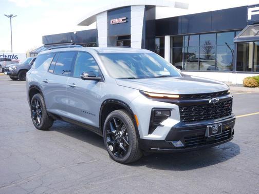 Sterling Gray Metallic 2024 Chevrolet Traverse RS