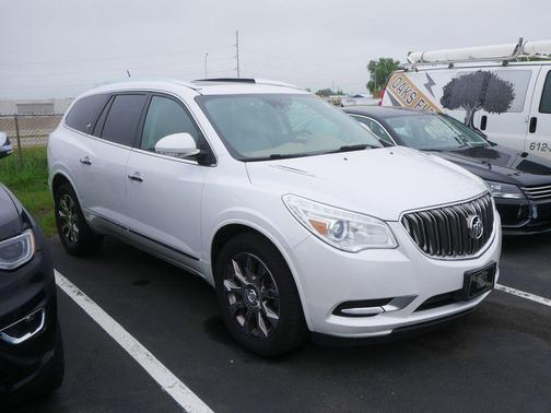 White Frost Tricoat 2016 Buick Enclave Premium