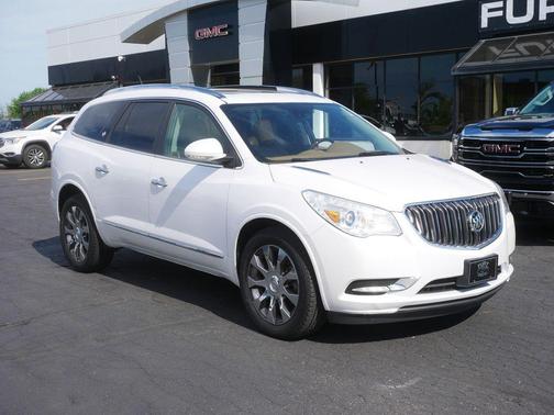 White Frost Tricoat 2016 Buick Enclave Premium