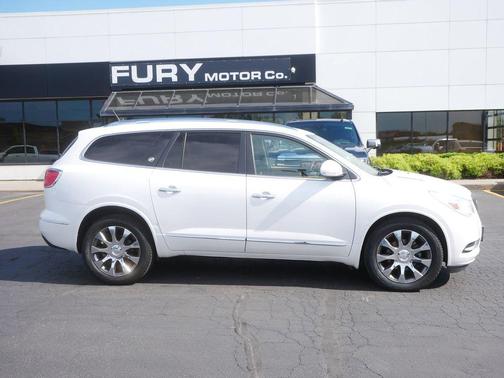 White Frost Tricoat 2016 Buick Enclave Premium