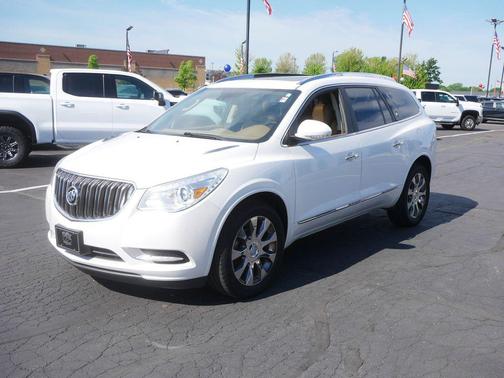 White Frost Tricoat 2016 Buick Enclave Premium