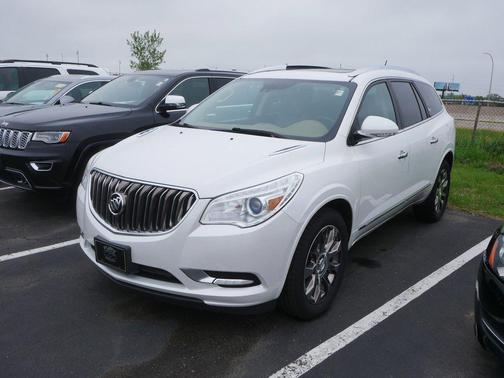 White Frost Tricoat 2016 Buick Enclave Premium