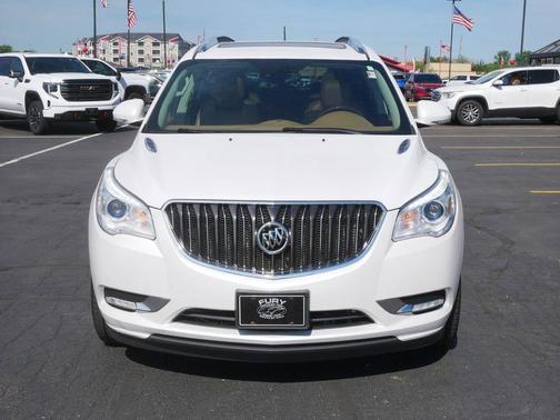 White Frost Tricoat 2016 Buick Enclave Premium