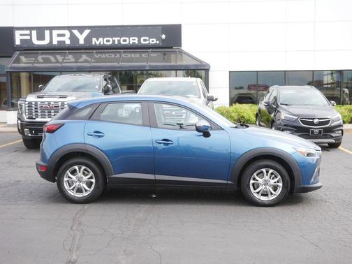 Eternal Blue Mica 2021 Mazda CX-3 Sport