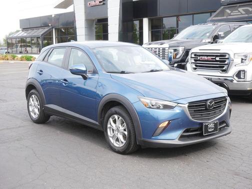 Eternal Blue Mica 2021 Mazda CX-3 Sport