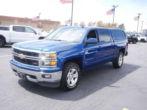 Deep Ocean Blue Metallic 2015 Chevrolet Silverado 1500 2LT