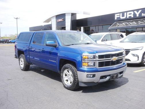 Deep Ocean Blue Metallic 2015 Chevrolet Silverado 1500 2LT