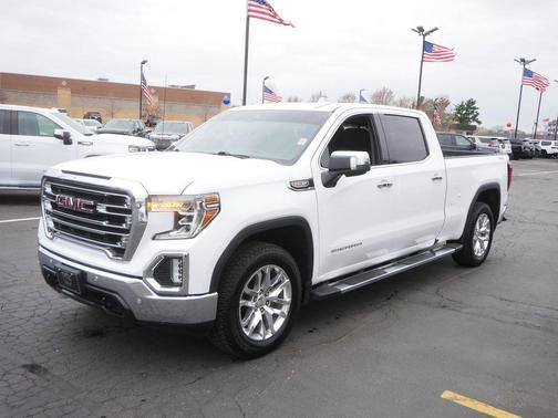 Summit White 2020 GMC Sierra 1500 SLT
