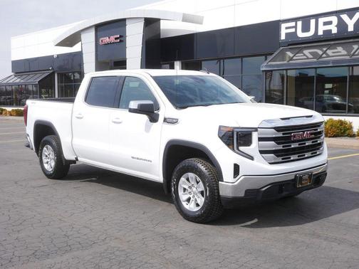 Summit White 2024 GMC Sierra 1500 SLE