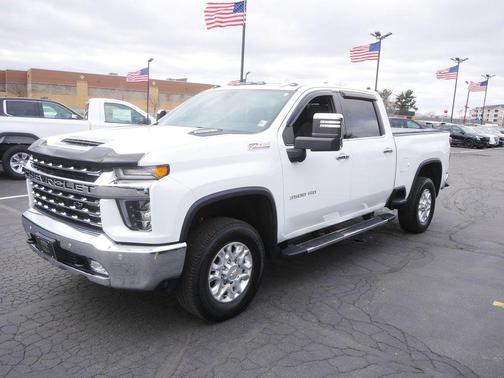 Summit White 2021 Chevrolet Silverado 3500 LTZ