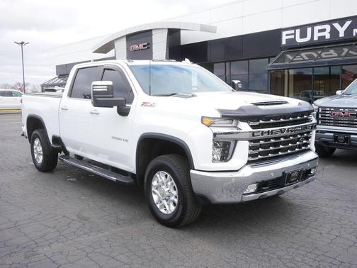 Summit White 2021 Chevrolet Silverado 3500 LTZ