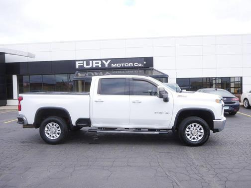 Summit White 2021 Chevrolet Silverado 3500 LTZ
