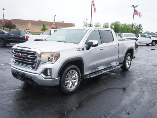 Quicksilver Metallic 2021 GMC Sierra 1500 SLT
