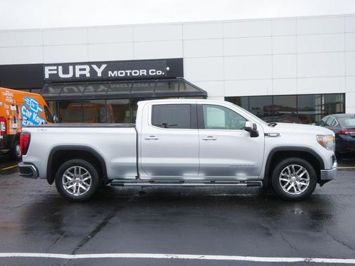 Quicksilver Metallic 2021 GMC Sierra 1500 SLT