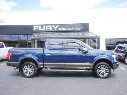Blue Jeans Metallic 2016 Ford F-150 XLT