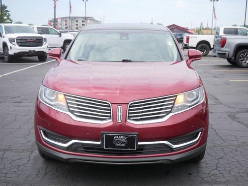 Red 2016 Lincoln MKX Reserve