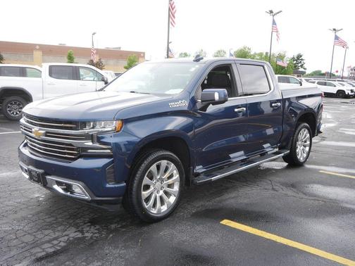 Northsky Blue Metallic 2021 Chevrolet Silverado 1500 High Country