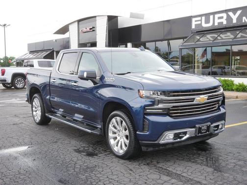 Northsky Blue Metallic 2021 Chevrolet Silverado 1500 High Country