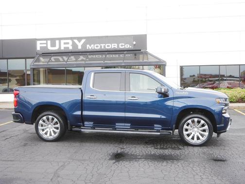 Northsky Blue Metallic 2021 Chevrolet Silverado 1500 High Country