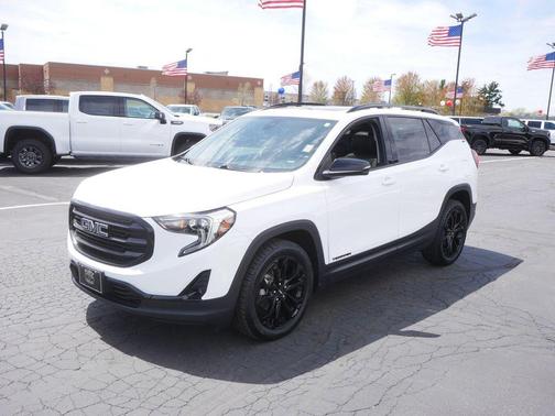 Summit White 2021 GMC Terrain SLT