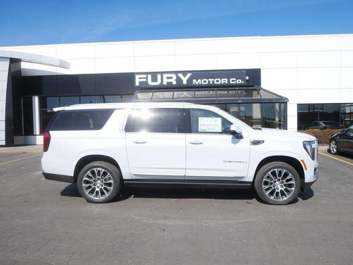 Glacier White Tricoat 2026 GMC Yukon XL Denali