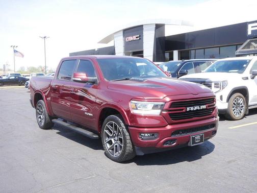 Delmonico Red Pearlcoat 2021 RAM 1500 Laramie