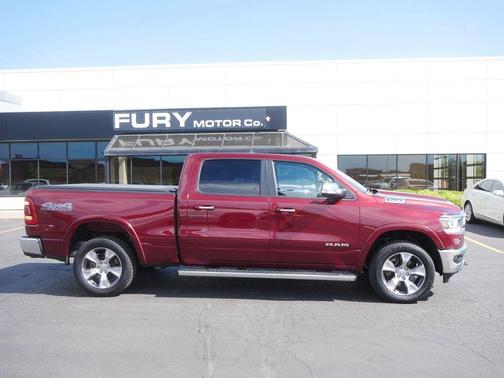 Delmonico Red Pearlcoat 2019 RAM 1500 Laramie