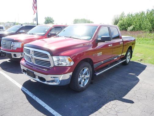 Deep Cherry Red Crystal Pearlcoat 2015 RAM 1500 Big Horn