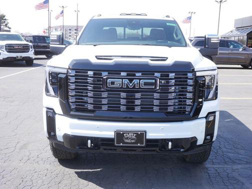 Glacier White Tricoat 2026 GMC Sierra 3500 Denali