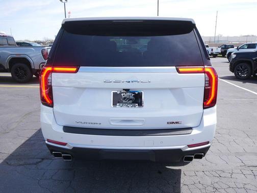 White Frost Tricoat 2025 GMC Yukon XL Denali
