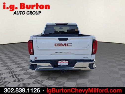 Summit White 2025 GMC Sierra 1500 SLT