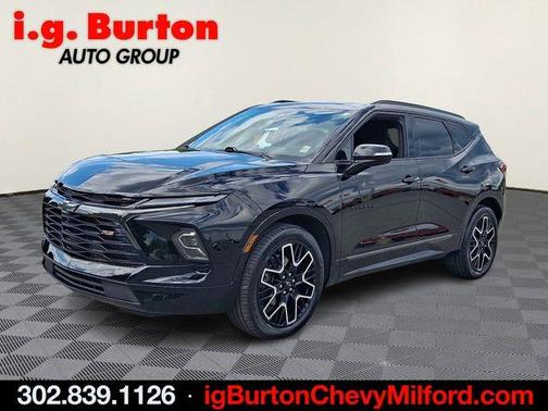Black 2024 Chevrolet Blazer RS