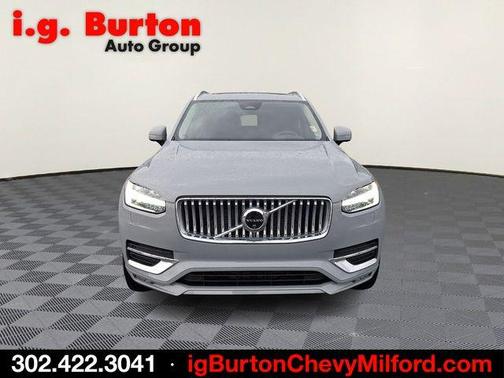 Gray Metallic 2024 Volvo XC90 B6 Plus Bright Theme 7-Seater