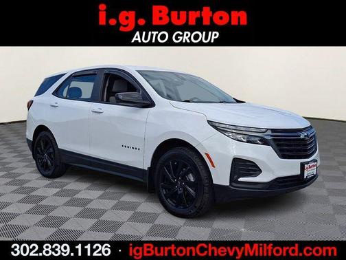 Summit White 2023 Chevrolet Equinox LS