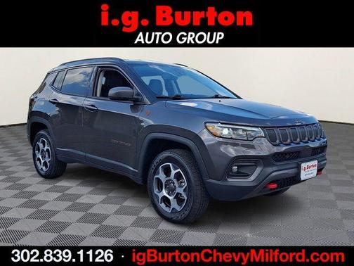 Granite Crystal Clearcoat Metallic 2022 Jeep Compass Trailhawk