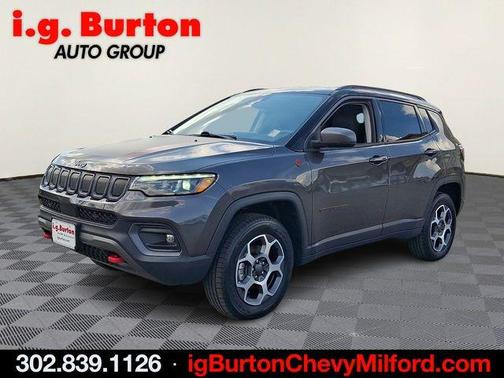 Granite Crystal Clearcoat Metallic 2022 Jeep Compass Trailhawk