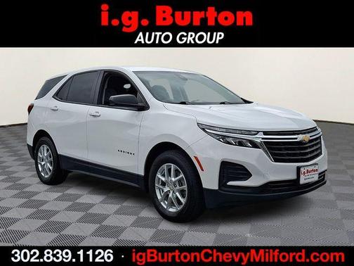 Summit White 2022 Chevrolet Equinox LS