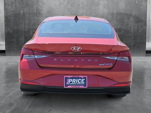 2022 Hyundai ELANTRA HEV Blue